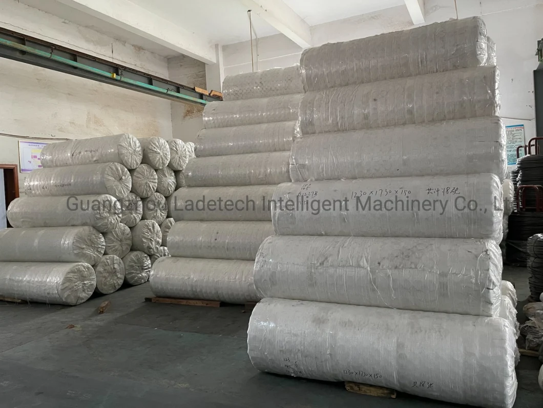 LDT-PSR High Efficient Automatic Mattress Pocket Spring Unit Roll Packing Machine mattress production line